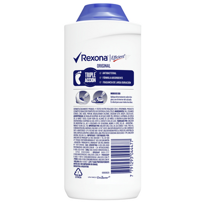 Talco para Pies Efficient Rexona - 100 gramos