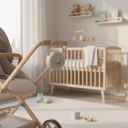 Porta Chupete Savanna Kikkaboo - Beige