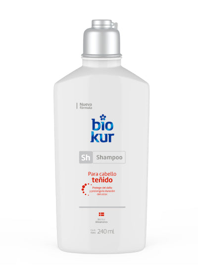 Shampoo bio kur 240ml para cabello teñido