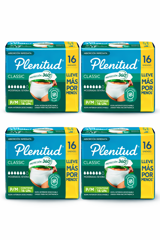 Pants Adulto Plenitud P/M 64 unidades