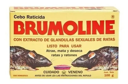 Brumoline Cebo Raticida en Granos 200gr