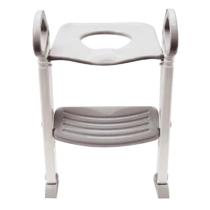 Asiento Reductor De Inodoro Infantil Con Escalera Buba - Gris