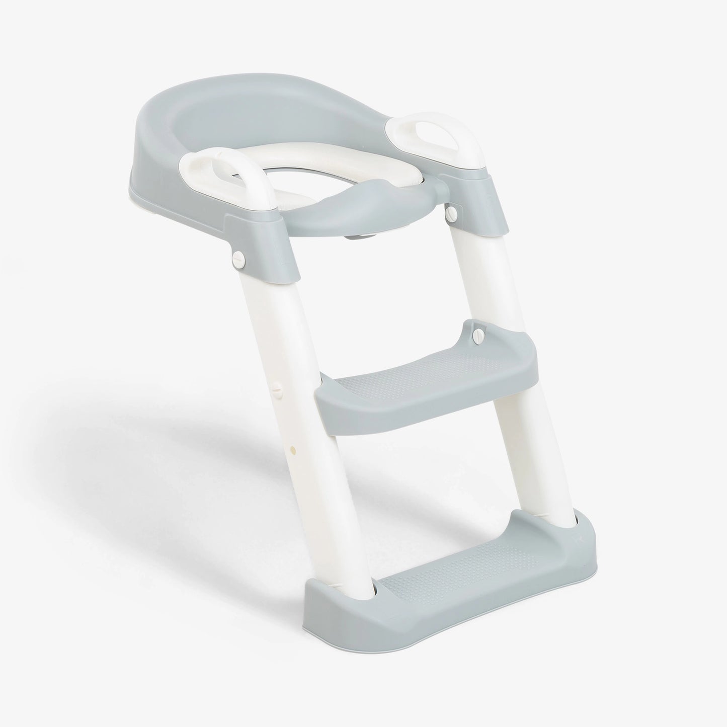 Reductor de Inodoro con Escalera KIKKABOO - Gris
