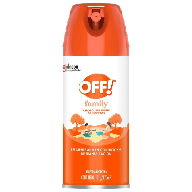 Repelente Family OFF Aerosol - 170 mL