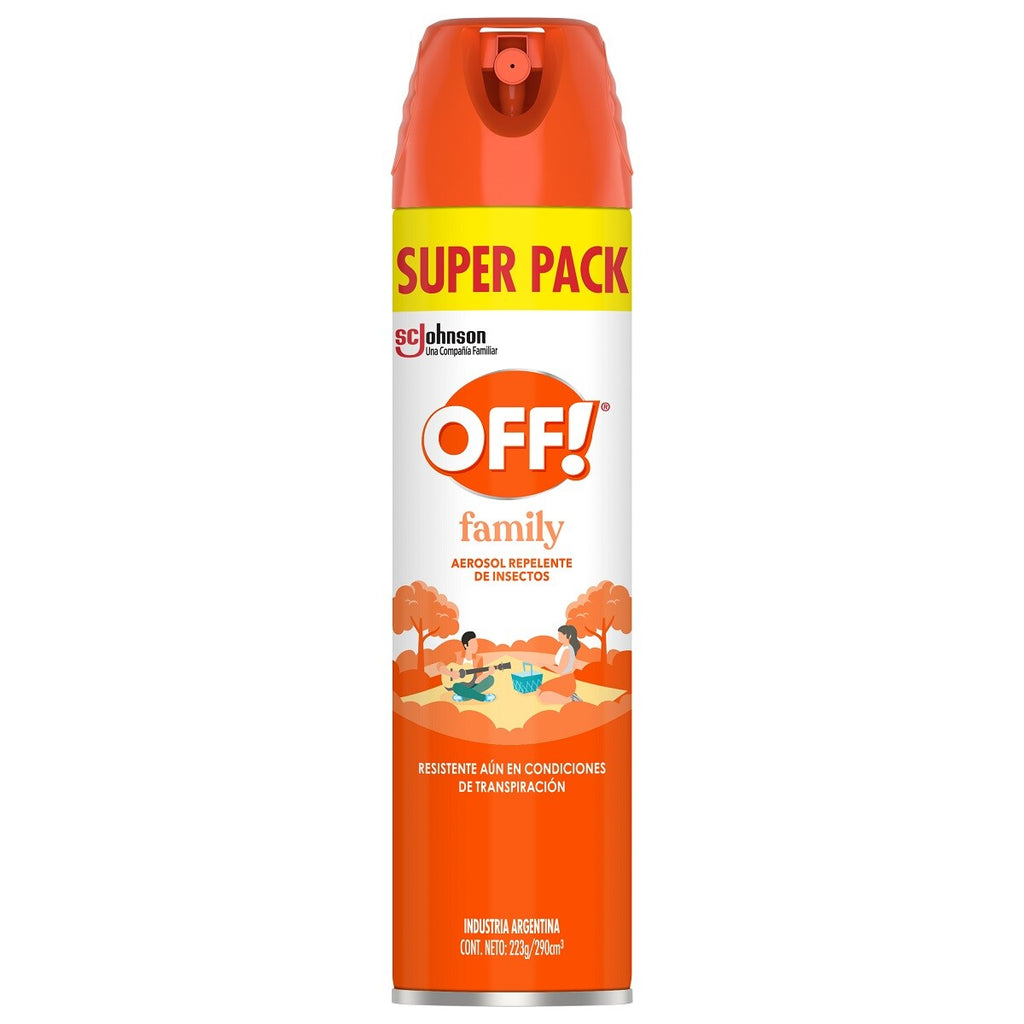 Repelente Off Family en aerosol 290mL