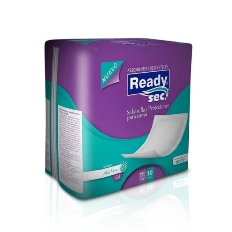 Sabanillas Protectores para cama Readysec - 10 unidades