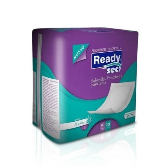 Sabanillas Protectores para cama Readysec - 10 unidades