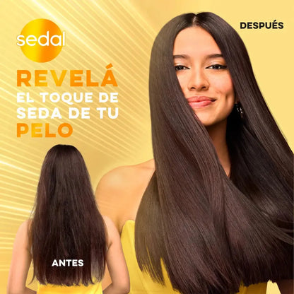 Shampoo Sedal Crema Balance Toque De Seda 650 Ml