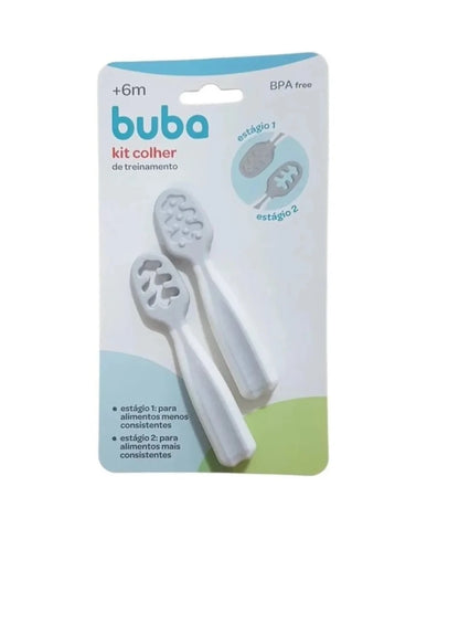 Cuchara para BLW gris