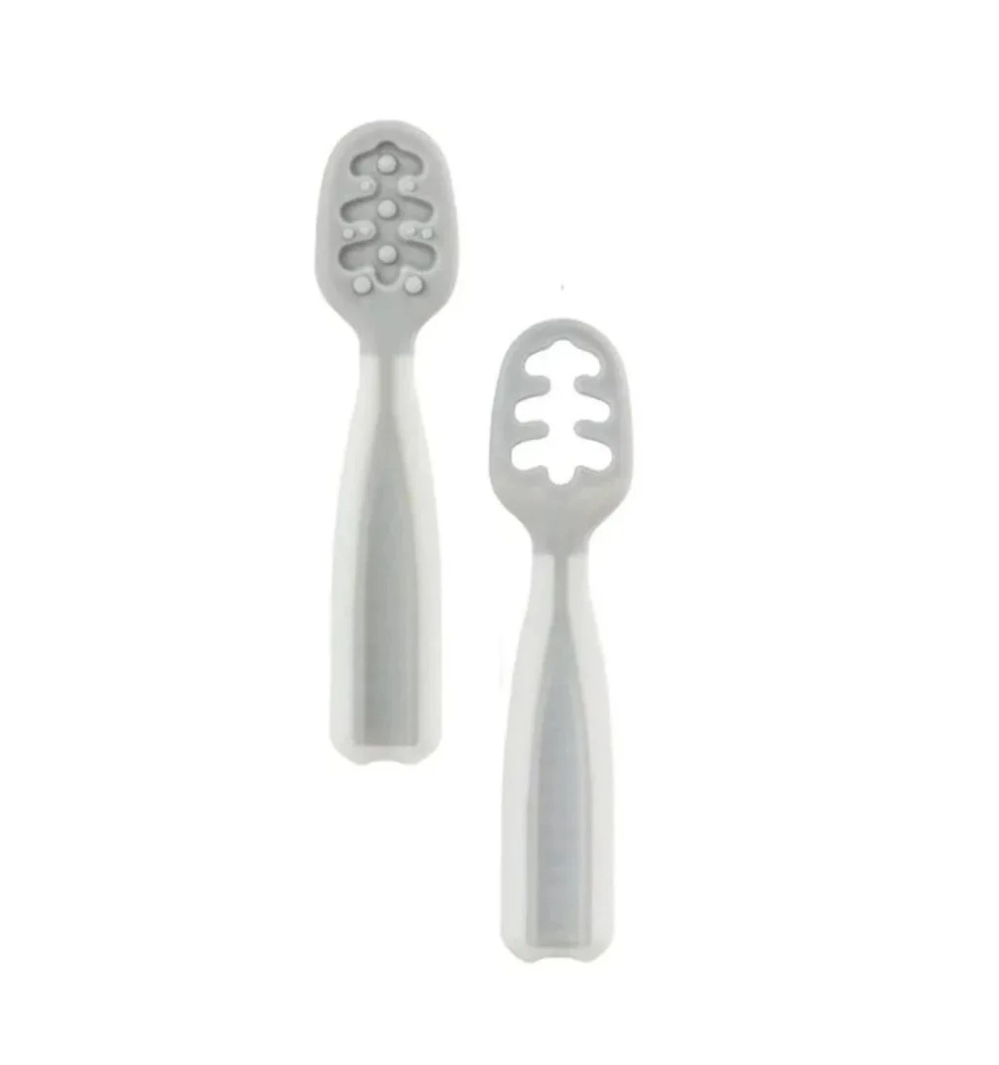 Cuchara para BLW gris