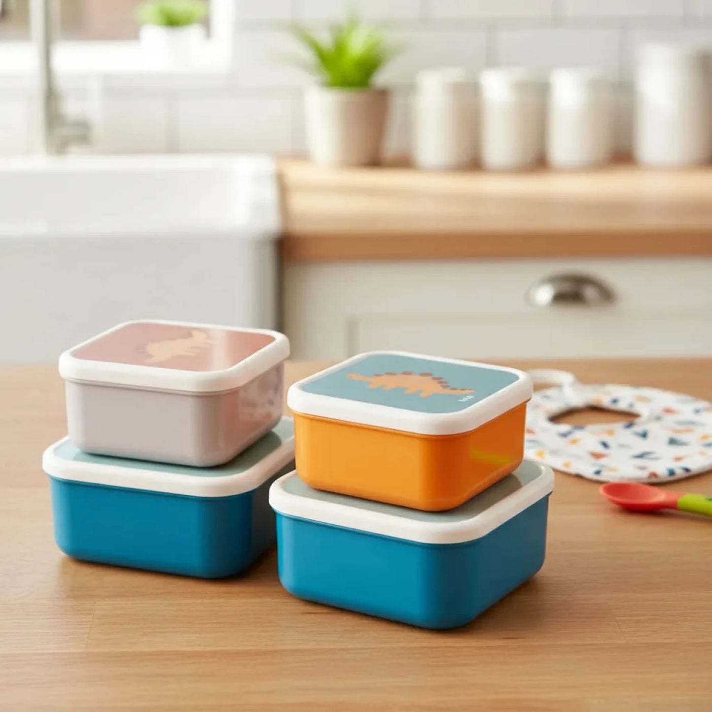Set x3 Tupper Dino Buba - Magic