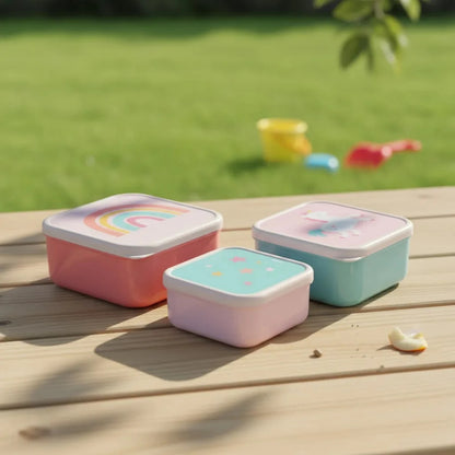 Set x3 Tupper Unicornio Buba - Magic