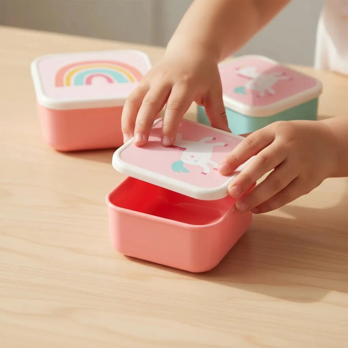 Set x3 Tupper Unicornio Buba - Magic
