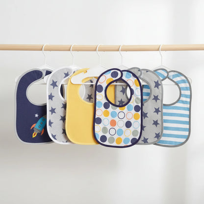 Set 7 Baberos Con Velcro Lorelli - Varon