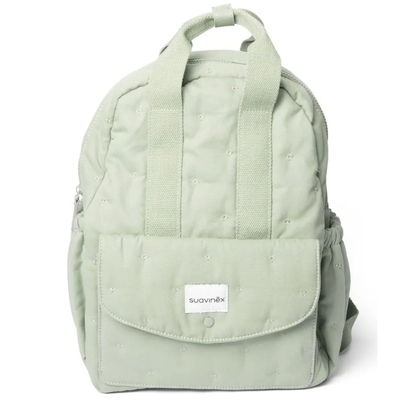 Mochila Maternal Bandolera Poetry Verde - Suavinex