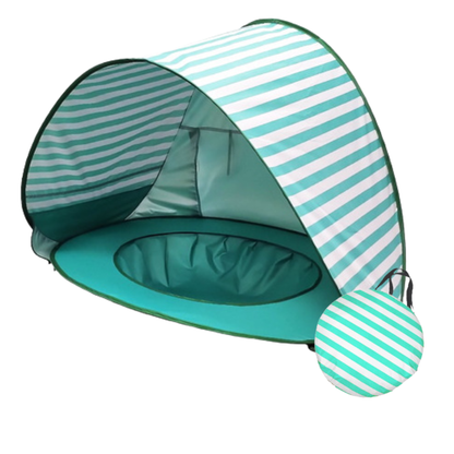 Carpa de Playa para Bebé Verde - Akas