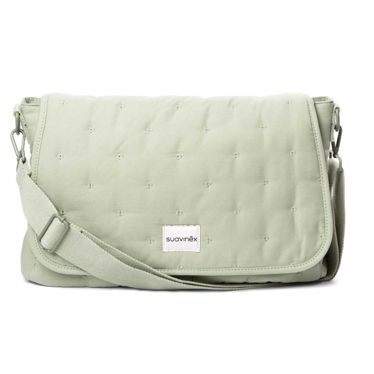 Bolso Maternal Bandolera Poetry Verde - Suavinex