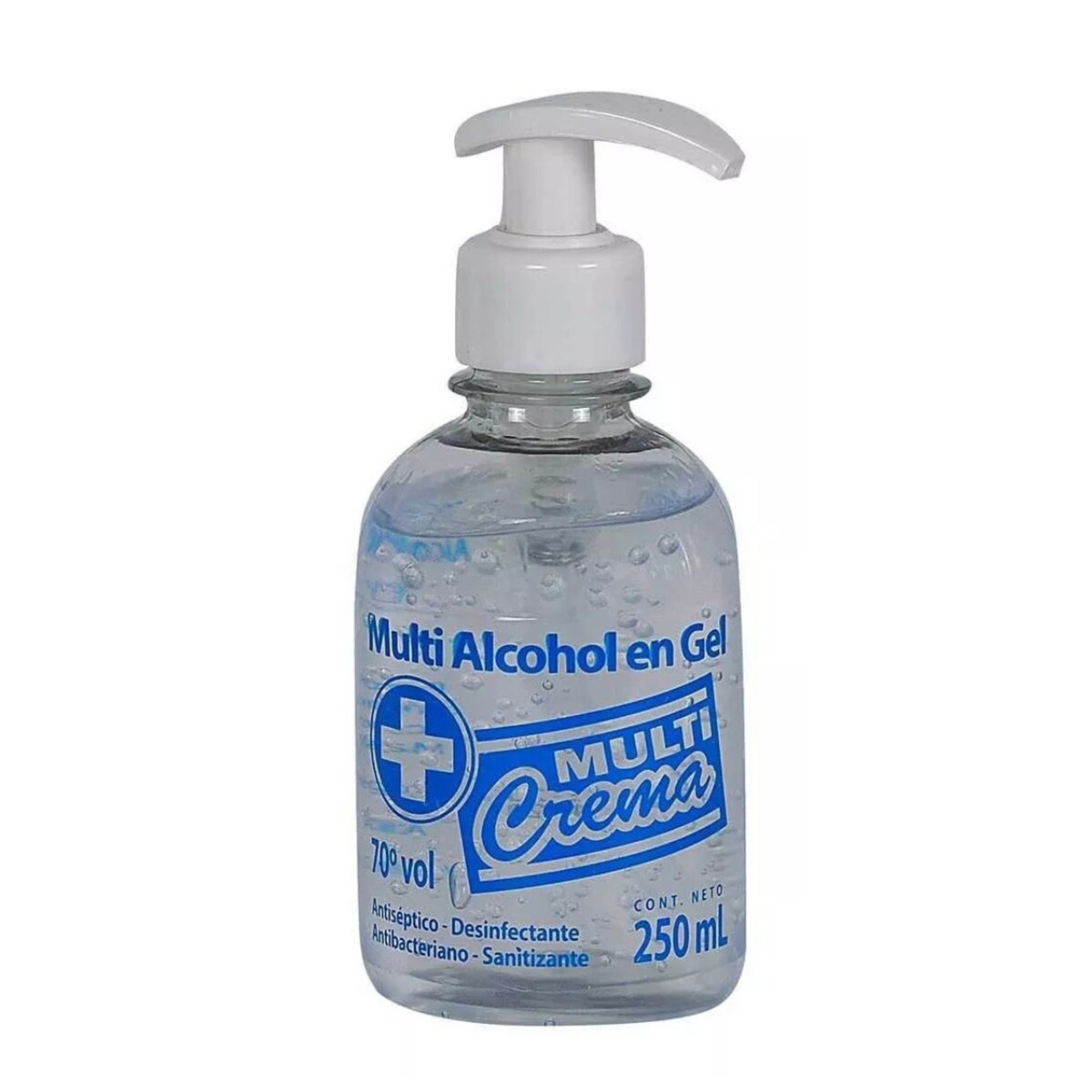 Alcohol en Gel Multi Crema 250 ml – 70% Vol
