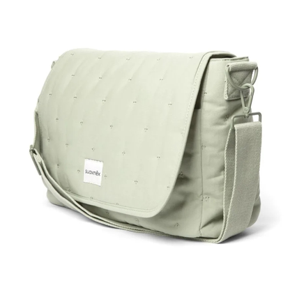 Bolso Maternal Bandolera Poetry Verde - Suavinex