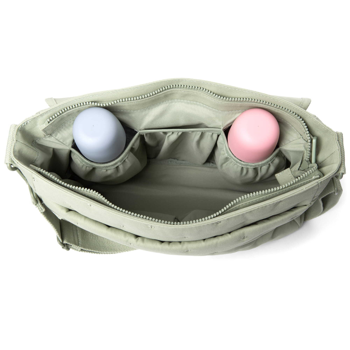 Bolso Maternal Bandolera Poetry Verde - Suavinex