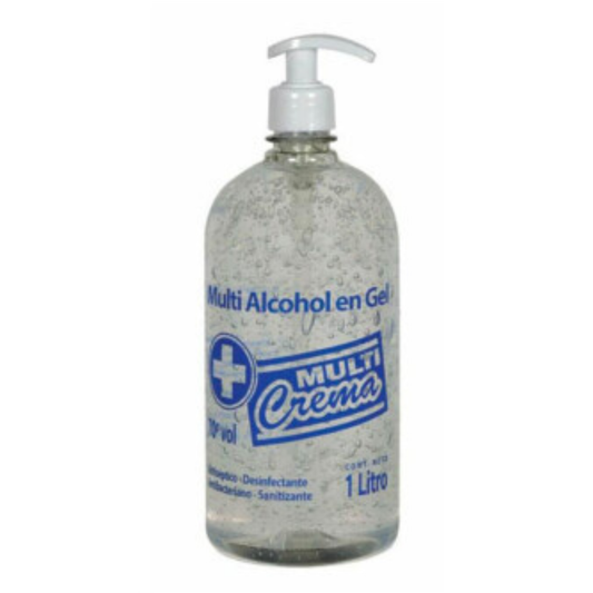 Alcohol en Gel Multi Crema 1 Litro – 70% Vol