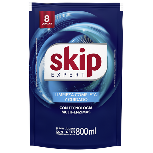 Jabón Líquido para Ropa Skip Regular 800 ml