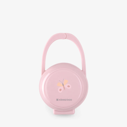 Porta Chupete Hedge-Hugs Kikkaboo - Rosa