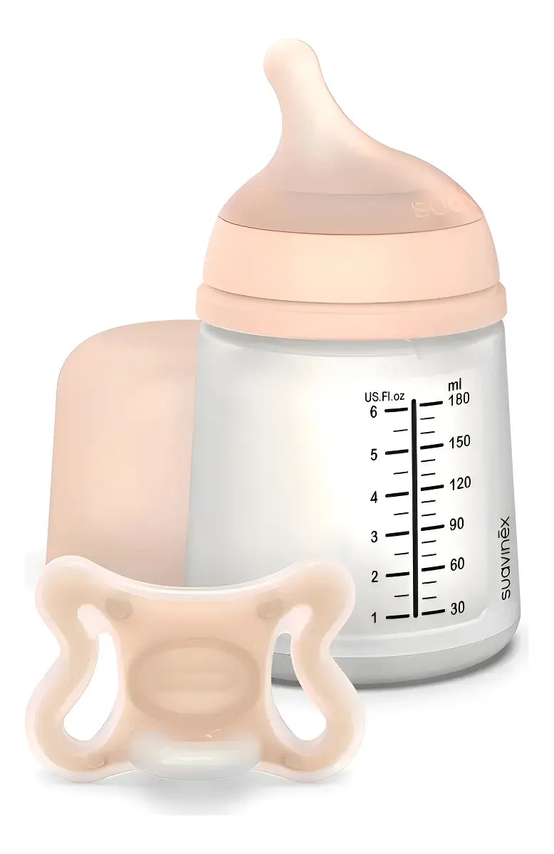 Set Zero Zero Mamadera 180 ml +  Chupete