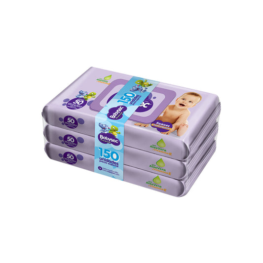 Toallitas Húmedas Premium Babysec - 150 Unidades