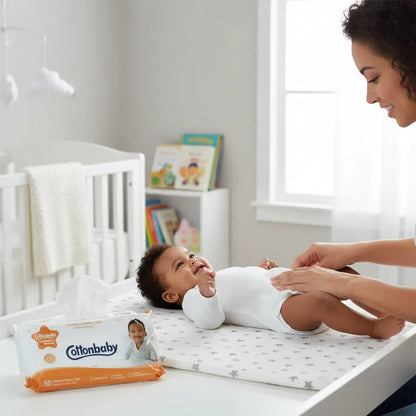 Toallitas Húmedas CottonBaby 50 Unidades