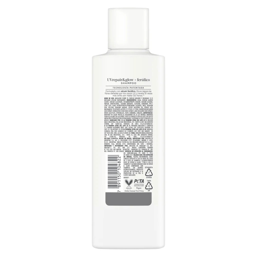 Shampoo Dove UV Repair & Glow 400 ml
