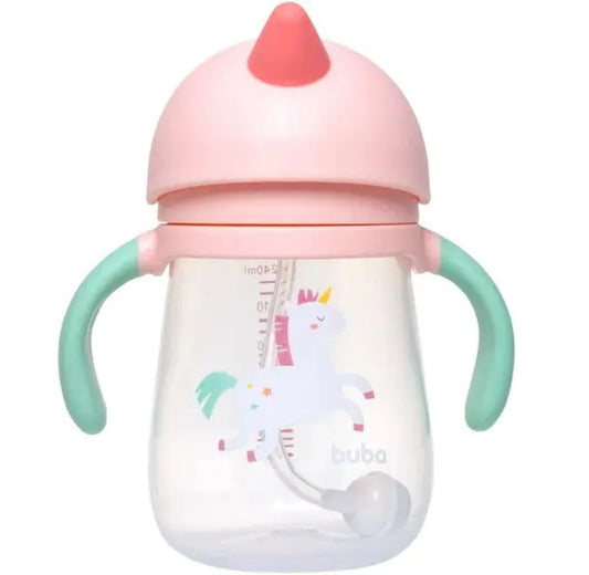 Vaso Sorbito con Asas Buba - Unicornio Rosa