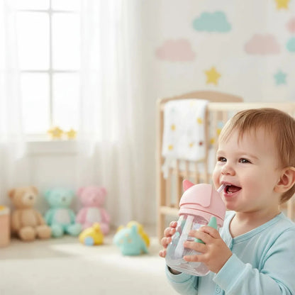 Vaso Sorbito con Asas Buba - Unicornio Rosa