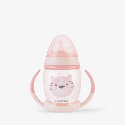 Vaso Con Boquilla de Entrenamiento silicona - Rosado 6m+ Kikkaboo