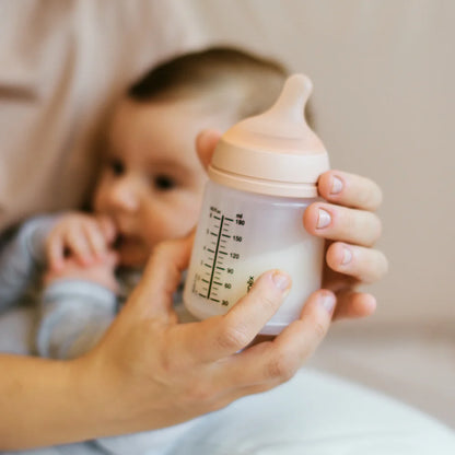 Mamadera Suavinex Anticólico Zero Zero 0+Meses Silicona - 180ml BPA